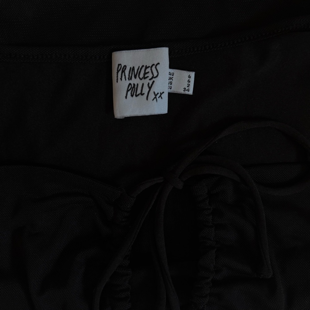 Princess Polly Chapman Long Sleeve Top in black - Picture 9 of 9